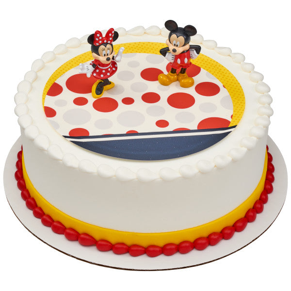 Mickey & Minnie Mouse - Cake Topper