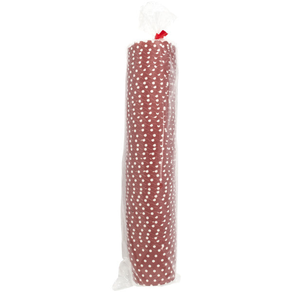 Red with White Dots Scalloped Baking Cups
