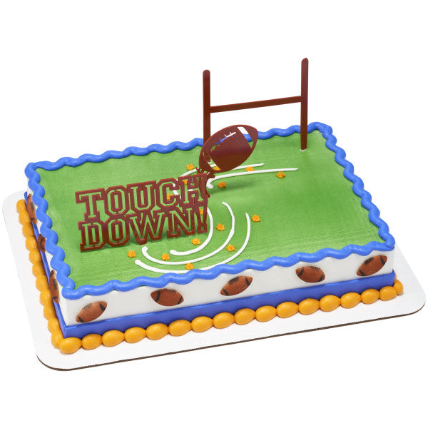 Football Cake Topper Kit