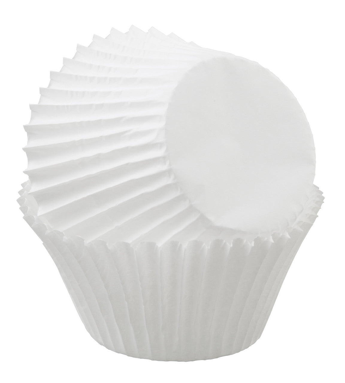 Jumbo White Cupcake Liners