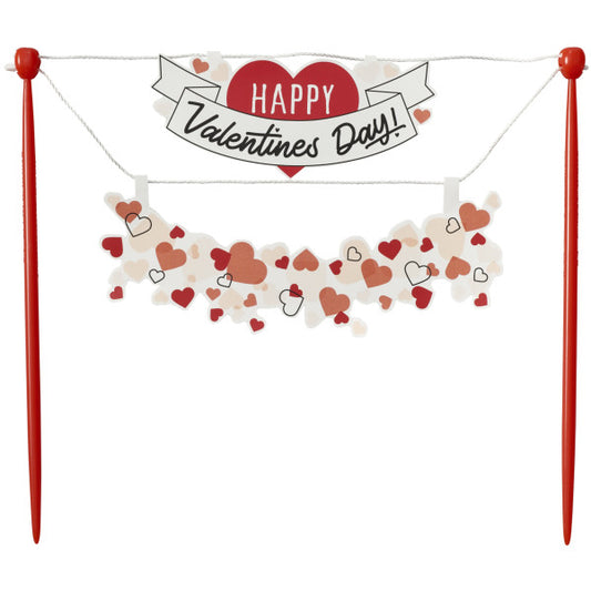 Happy Valentine's Day Banner Layon