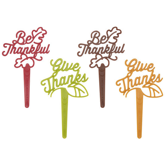Be Thankful Cupcake Picks