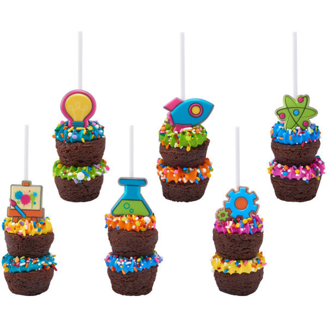 Art & Science Cupcake Topper