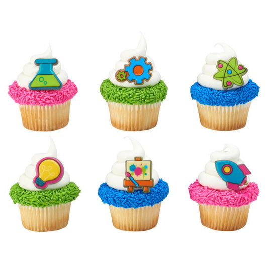 Art & Science Cupcake Topper