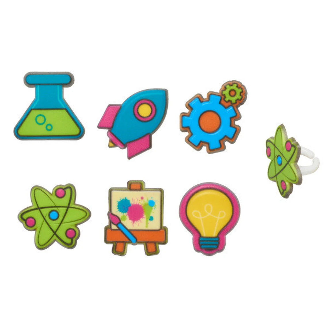 Art & Science Cupcake Topper