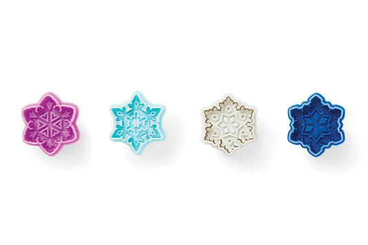 Plastic Snowflake Pie Cutters