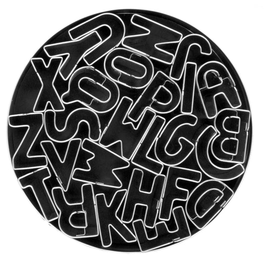 Alphabet Cookie Cutter Set, 26-Piece