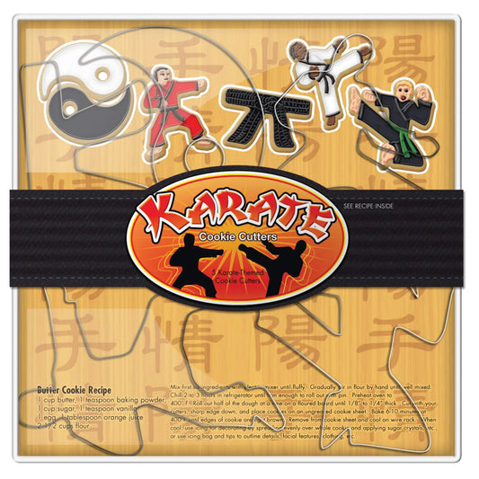 Karate Cookie Cutter Set