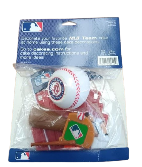 Washington Nationals Cake Decorating Kit