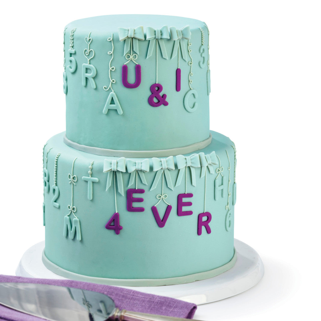 Fondant Letter & Number Cutters Set