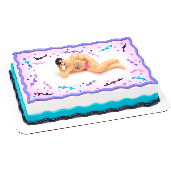 Hunky Man Cake Topper