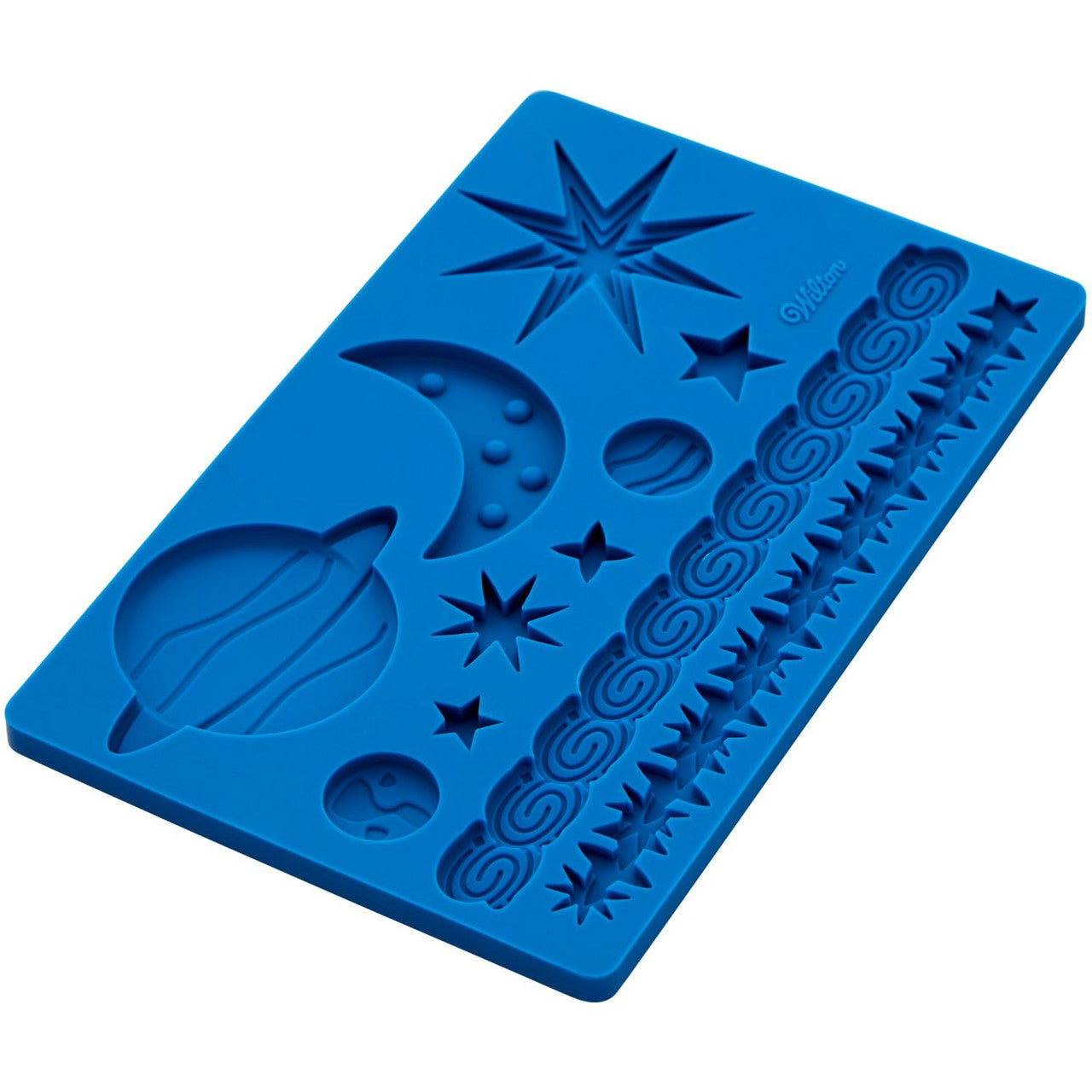 Outer Space Silicone Fondant and Gum Paste Mold, 11-Cavity