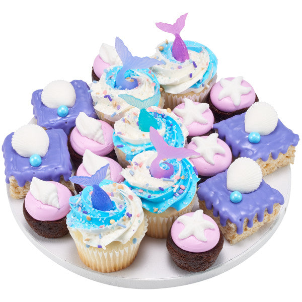 Mermaid Tail Wrap Cupcake Rings