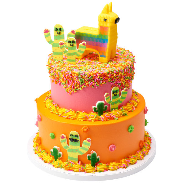 Piñata Coin Bank Cake Topper