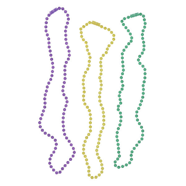 Mardi Gras Bead Necklace