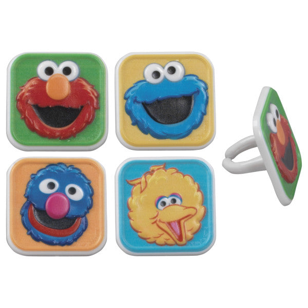 Sesame Street® Bright & Fun Cupcake Rings