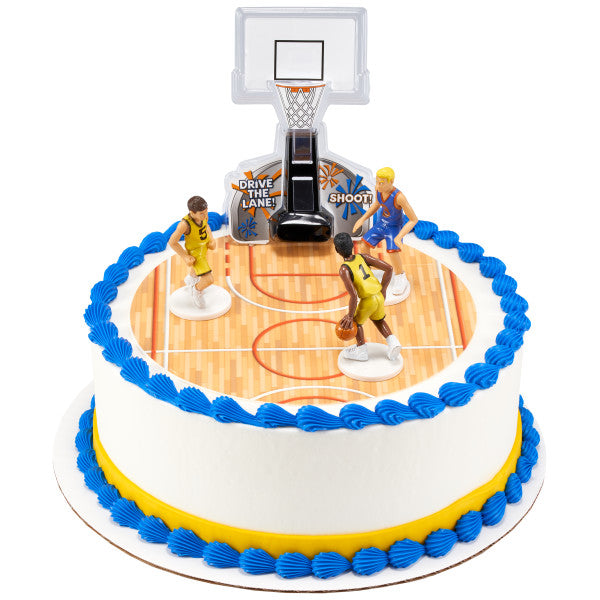 Basketball All Net Cake Topper