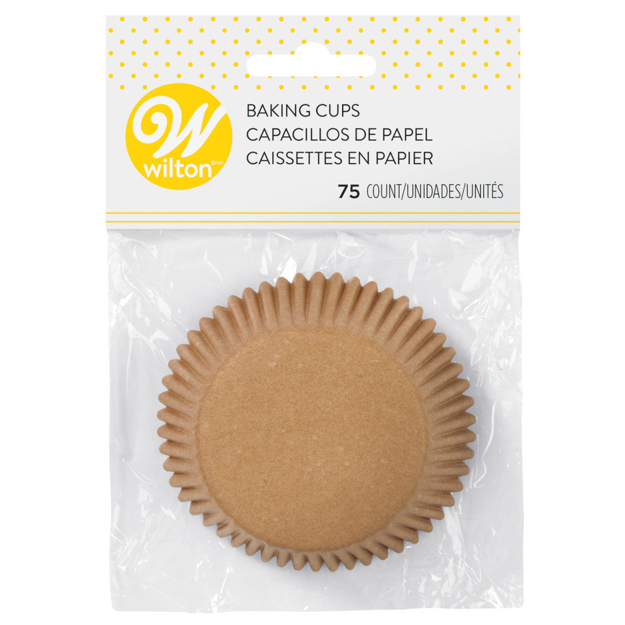 Kraft Paper Cupcake Liners