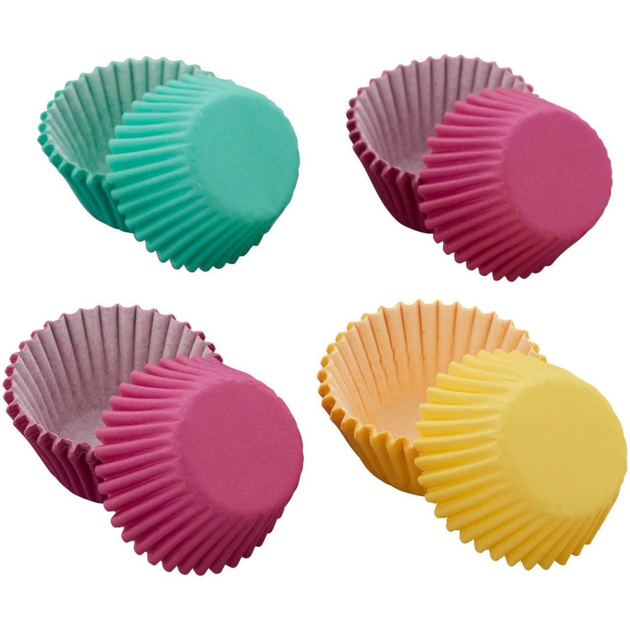 Jewel Color Mini Baking Cups