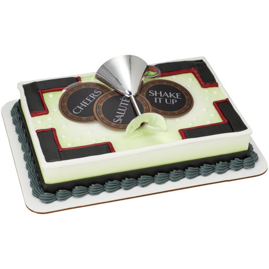 Shake it Up Cake Topper
