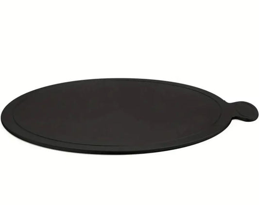3-3/4" x 2-3/8"  Oval Monoportion Double Sided White / Black Board