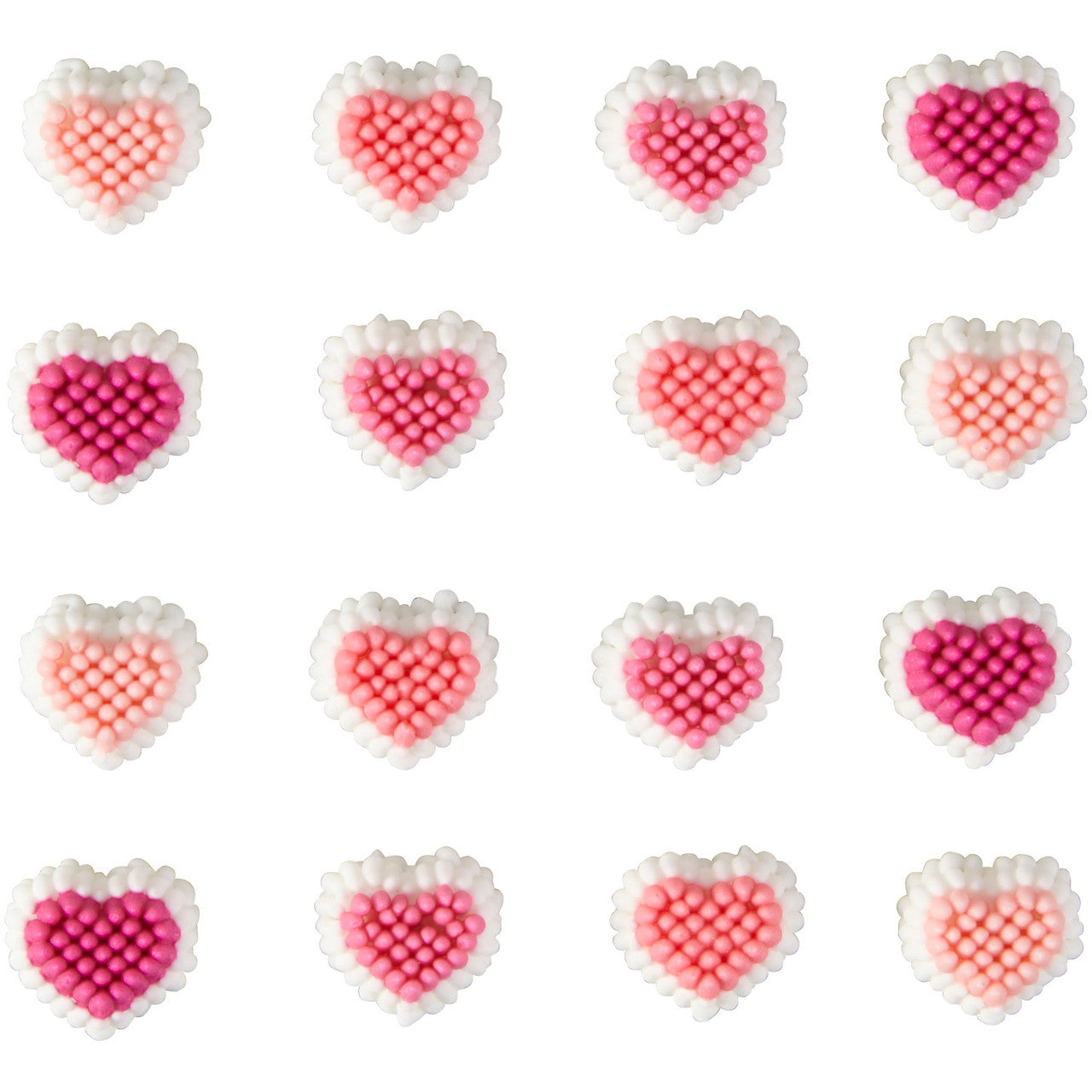 Mini Heart Icing Decorations