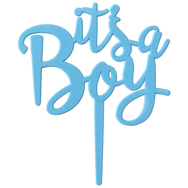 It's a Boy Cake Topper