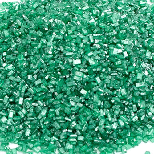 Green Pearlized Crystal Sugar