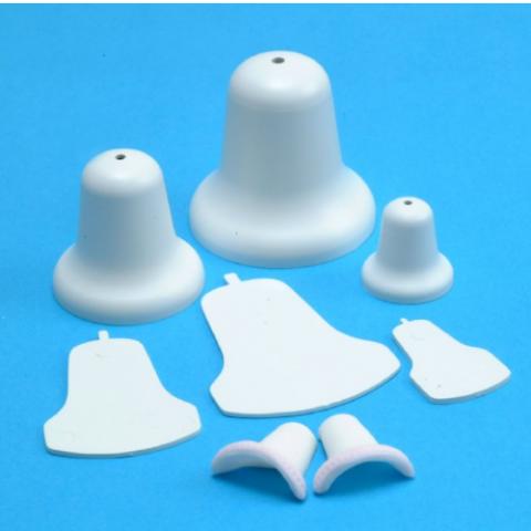 Bell Mould with Separators Set of 6