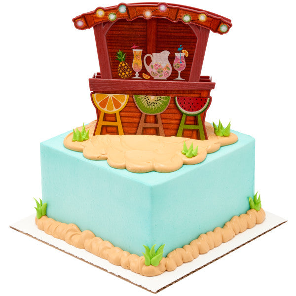 Tropical Party Cake Topper