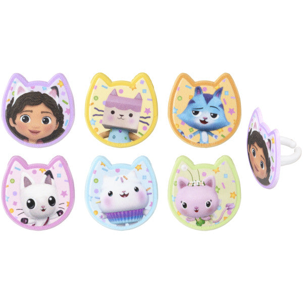 Gabby's Dollhouse Cupcake Rings