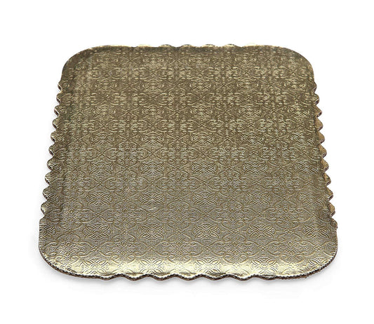 Gold Scalloped Board Rectangle WP