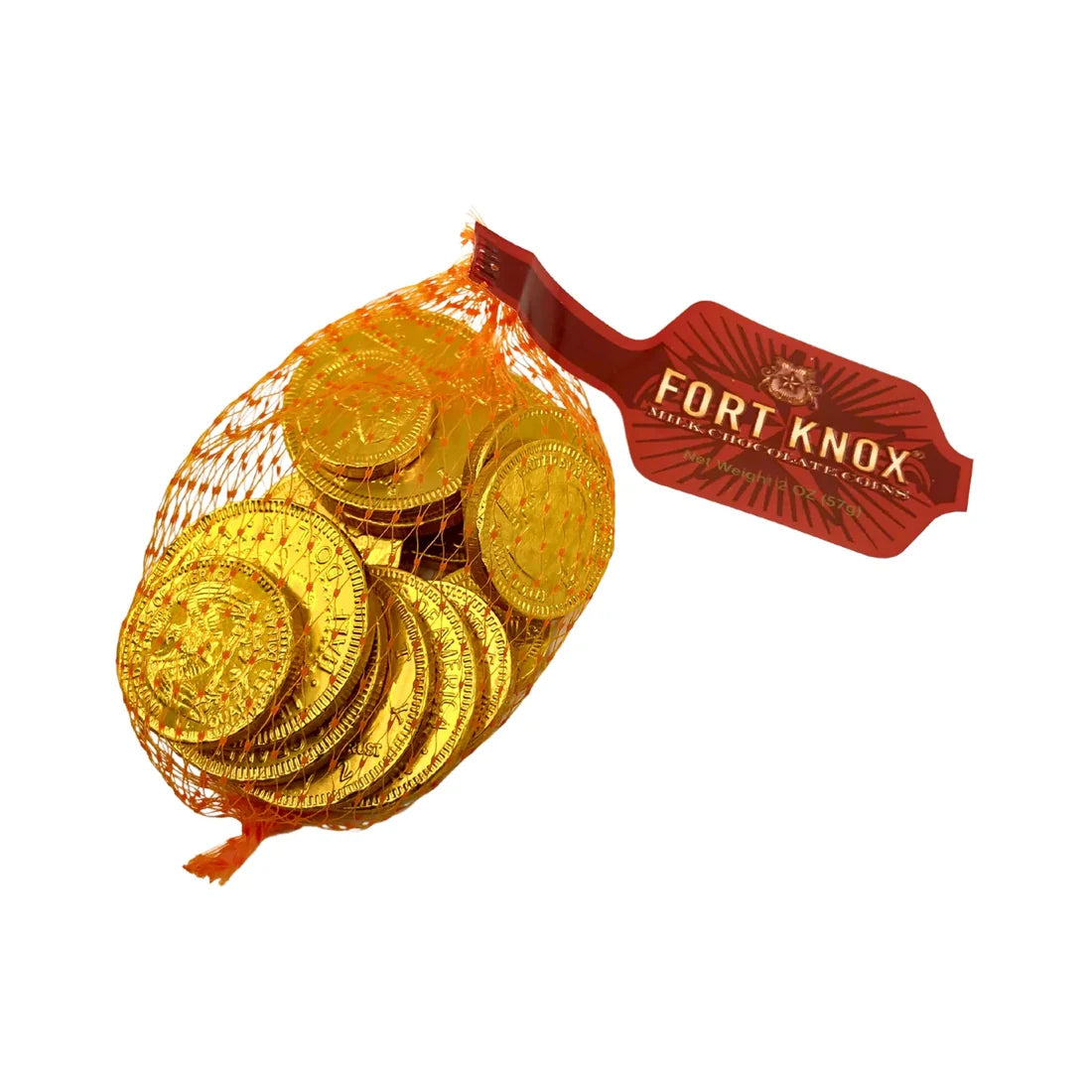 Fort Knox Chocolate U.S. Gold Coins 1.5oz Mesh