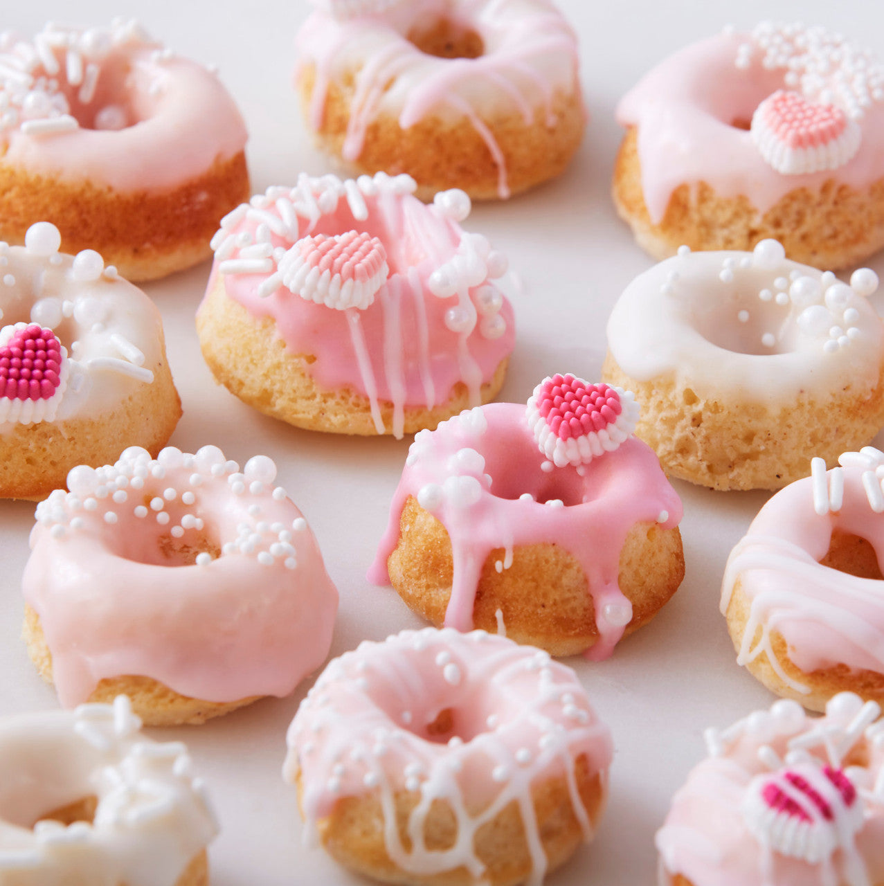 Mini Heart Icing Decorations
