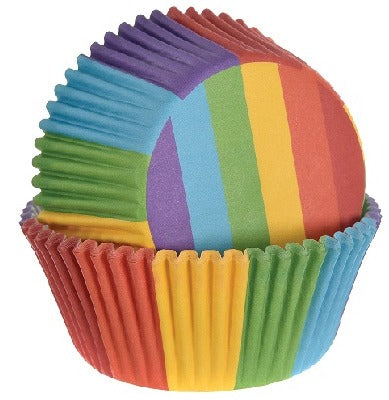 Rainbow Cupcake Liners
