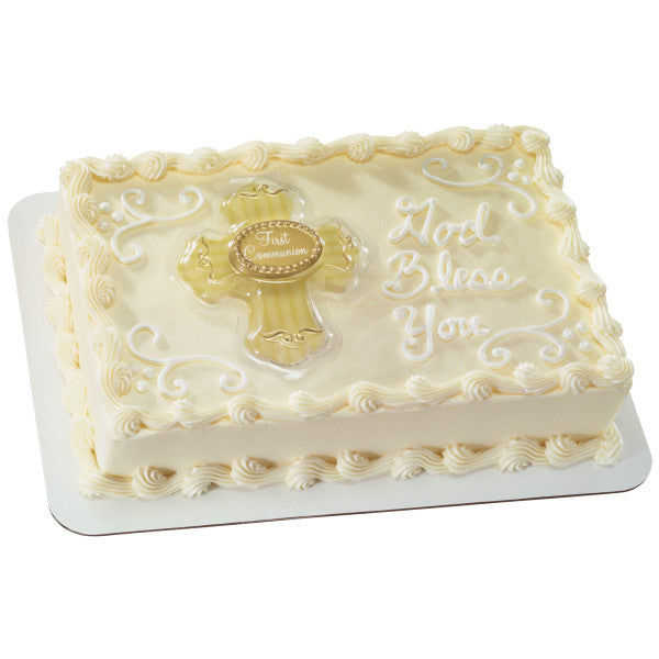 First Communion Cross Pop Tops