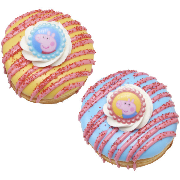 Peppa Pig Cupcake Rings
