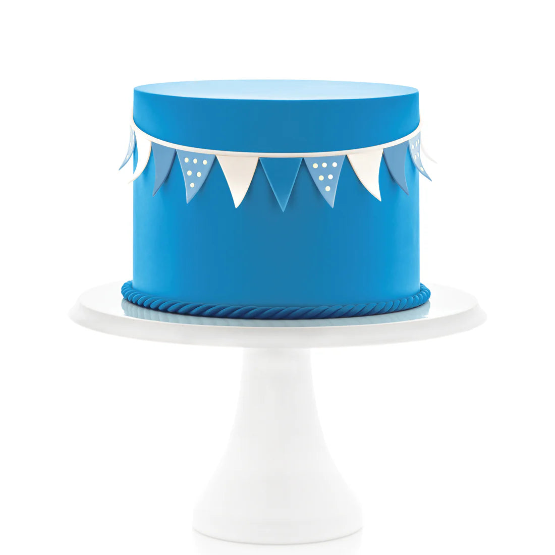 Satin Ice Blue Vanilla Fondant - 2lb.
