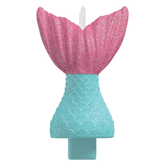 Sparkle Mermaid Tail Candle