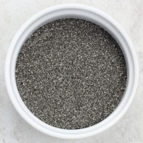 Dark Grey Sanding Sugar
