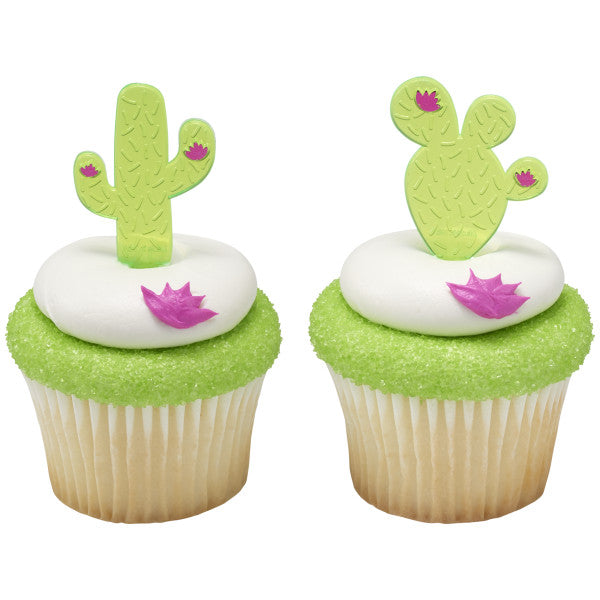 Cactus Assortment Cupcake Picks