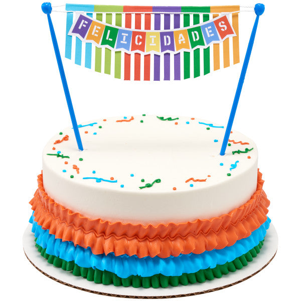 Felicidades Congrats! Banner Layon