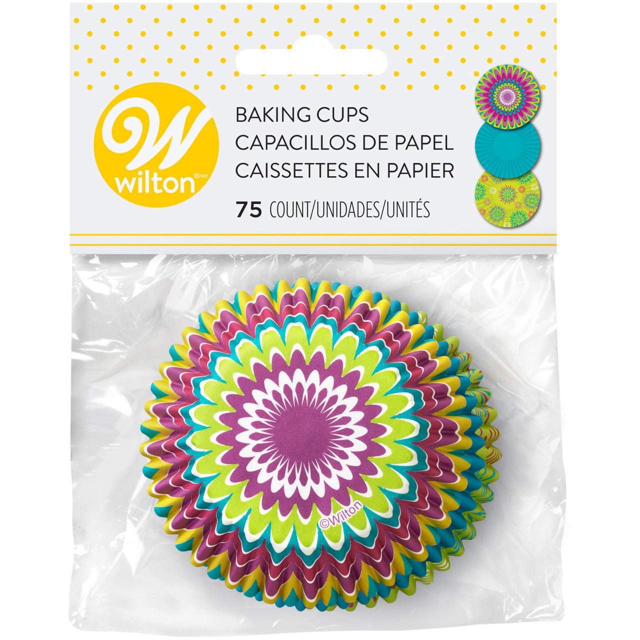 Starburst Cupcake Liners