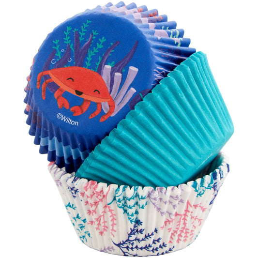 Ocean Life Paper Cupcake Liners