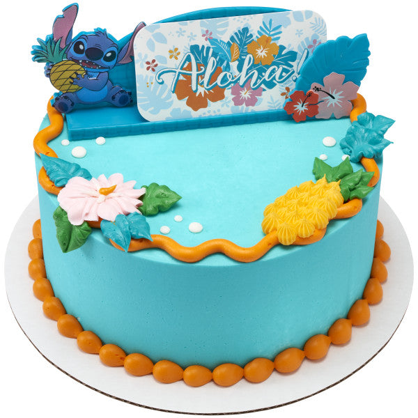 Disney's Stitch Aloha Cake Topper