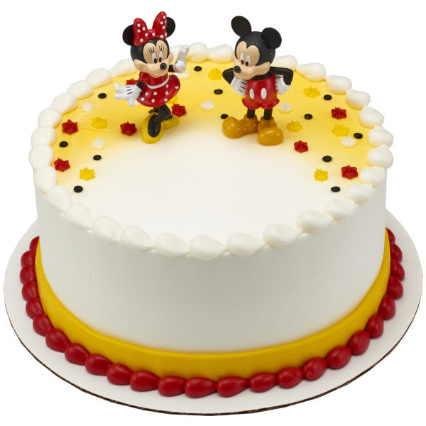 Mickey & Minnie Mouse - Cake Topper