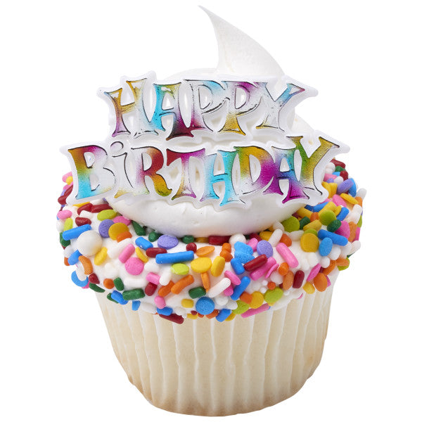 Happy Birthday Cupcake Layon