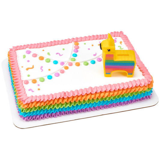 Piñata Coin Bank Cake Topper