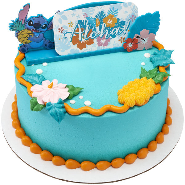 Disney's Stitch Aloha Cake Topper