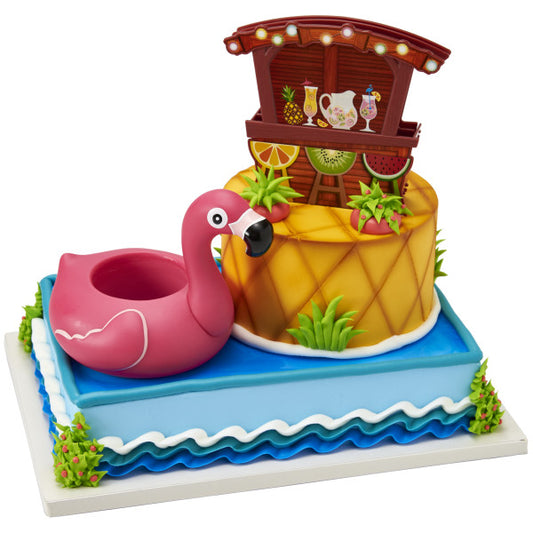 Tropical Party Cake Topper